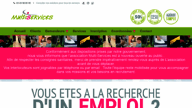 What Loudunmultiservices.fr website looked like in 2020 (3 years ago)