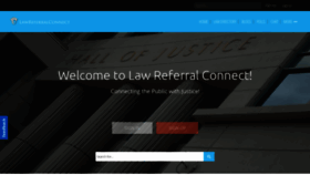 What Lawreferralconnect.com website looked like in 2020 (3 years ago)