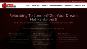 What Londonrelocationservices.com website looked like in 2020 (3 years ago)