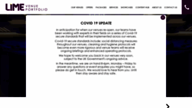 What Limevenueportfolio.com website looked like in 2020 (3 years ago)