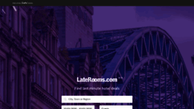 What Laterooms.com website looked like in 2020 (3 years ago)