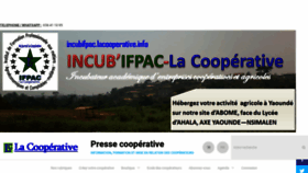 What Lacooperative.info website looked like in 2020 (3 years ago)