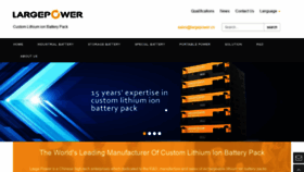 What Lithiumion-batterypack.com website looked like in 2020 (3 years ago)