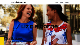 What Lizclaiborne.com website looked like in 2020 (5 years ago)