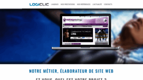 What Logiclic.com website looked like in 2020 (5 years ago)