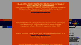What Losangelesrecruiter.com website looked like in 2020 (3 years ago)