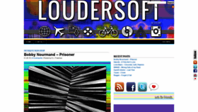 What Loudersoft.com website looked like in 2020 (3 years ago)