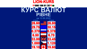 What Lion-kurs.rv.ua website looked like in 2020 (3 years ago)