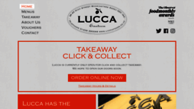 What Luccafoods.co.uk website looked like in 2020 (4 years ago)