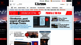 What Larena.it website looked like in 2020 (3 years ago)