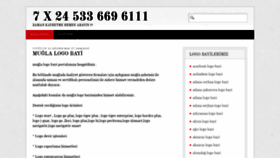 What Logobayi.gen.tr website looked like in 2020 (3 years ago)