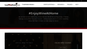 What Localwineevents.com website looked like in 2020 (3 years ago)