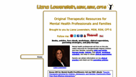 What Lianalowenstein.com website looked like in 2020 (3 years ago)
