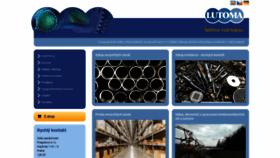 What Lutoma.cz website looked like in 2020 (3 years ago)