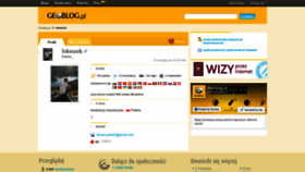 What Lukaszek.geoblog.pl website looked like in 2020 (3 years ago)