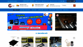 What Linhkiencnc.vn website looked like in 2020 (3 years ago)