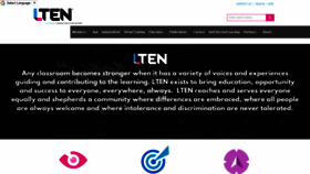 What L-ten.org website looked like in 2020 (6 years ago)