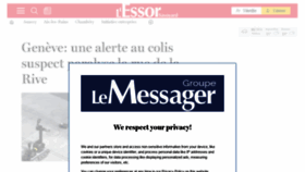 What Lessorsavoyard.fr website looked like in 2020 (3 years ago)