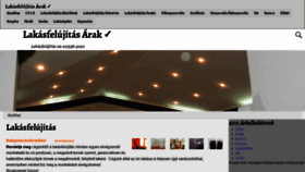 What Lakasfelujitasarak.com website looked like in 2020 (3 years ago)