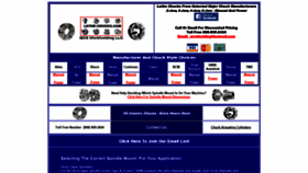 What Lathe-chucks.com website looked like in 2020 (3 years ago)