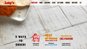 What Lubys.com website looked like in 2020 (3 years ago)