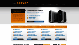 What Locaserver.com.br website looked like in 2020 (3 years ago)