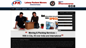 What Latwaypackers.com website looked like in 2020 (3 years ago)
