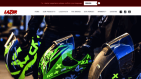 What Lazerhelmets.com website looked like in 2020 (3 years ago)