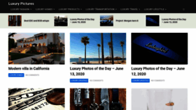 What Luxurypictures.org website looked like in 2020 (3 years ago)