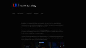 What Lhthealthandsafety.co.uk website looked like in 2020 (3 years ago)
