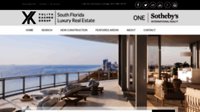 What Luxuryrealestatemiamifl.com website looked like in 2020 (3 years ago)
