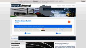 What Logistykawpolsce.pl website looked like in 2020 (3 years ago)