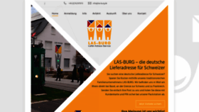 What Las-burg.de website looked like in 2020 (3 years ago)