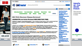 What Linkreator.com website looked like in 2020 (5 years ago)