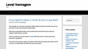 What Leveivantagem.com.br website looked like in 2020 (3 years ago)