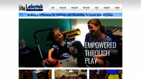 What Lekotekga.org website looked like in 2020 (3 years ago)