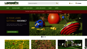 What Lawnsmith.co.uk website looked like in 2020 (5 years ago)