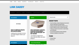 What Linkdaddy.org website looked like in 2020 (3 years ago)