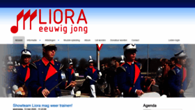 What Liora.nl website looked like in 2020 (3 years ago)