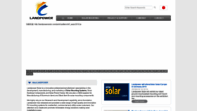 What Landpowersolar.com website looked like in 2020 (3 years ago)