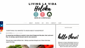 What Livinglavidaholoka.com website looked like in 2020 (3 years ago)