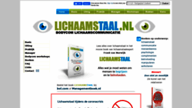 What Lichaamstaal.nl website looked like in 2020 (3 years ago)