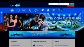 What Laza88.net website looked like in 2020 (3 years ago)