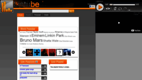 What Listube.com website looked like in 2020 (3 years ago)