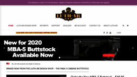 What Luth-ar.com website looked like in 2020 (3 years ago)