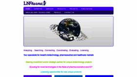 What Lnpharma.com website looked like in 2020 (3 years ago)