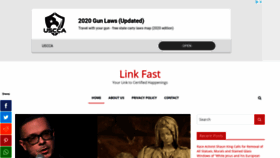 What Linkfast.info website looked like in 2020 (3 years ago)