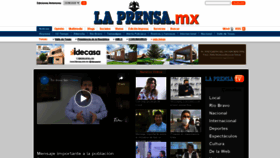 What Lluvias.laprensa.mx website looked like in 2020 (5 years ago)