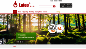 What Latop.cz website looked like in 2020 (3 years ago)