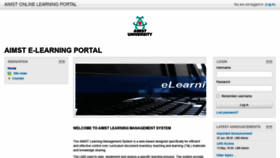 What Lms.aimst.edu.my website looked like in 2020 (3 years ago)